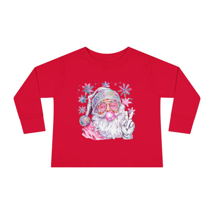 Peace Out Bougie Santa-Toddler/Kids 2T-6T Rabbit Skins