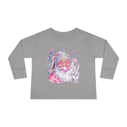 Peace Out Bougie Santa-Toddler/Kids 2T-6T Rabbit Skins