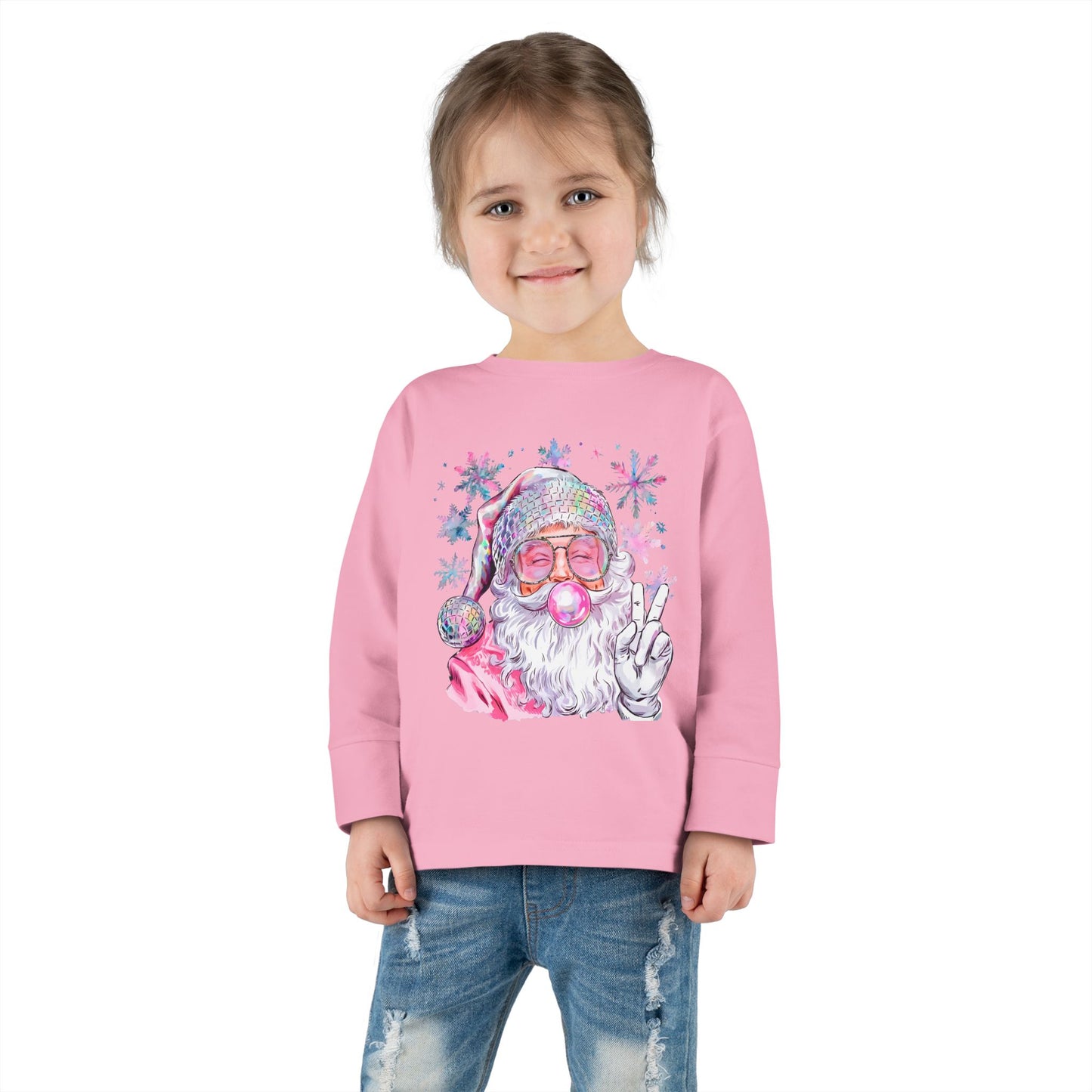 Peace Out Bougie Santa-Toddler/Kids 2T-6T Rabbit Skins