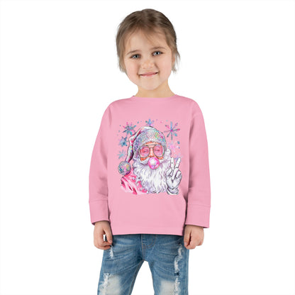 Peace Out Bougie Santa-Toddler/Kids 2T-6T Rabbit Skins