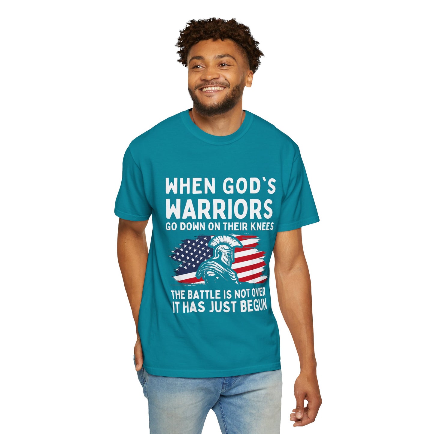 God's Warriors- Comfort Colors Men's Unisex T-shirt