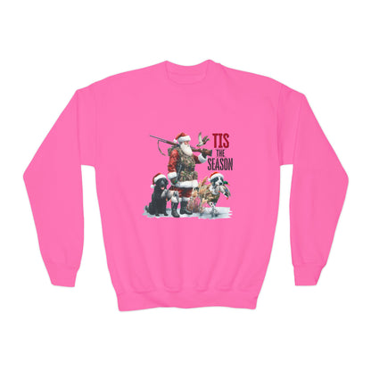 Tis the Season- Youth Crewneck Sweatshirt