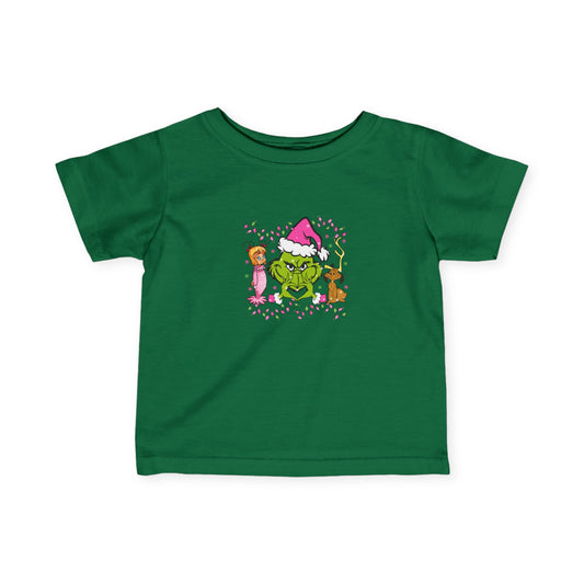 Vintage Grinch- Infant Fine Jersey Tee