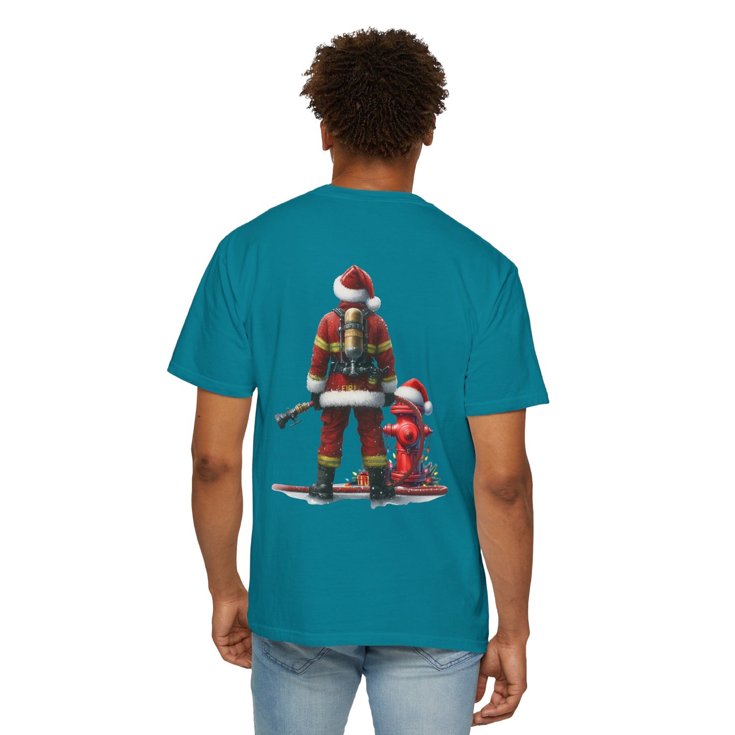 Firefighter Christmas - Men's Unisex T-shirt