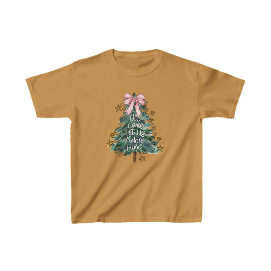 Oh Christmas Tree- Youth Heavy Cotton™ Tee