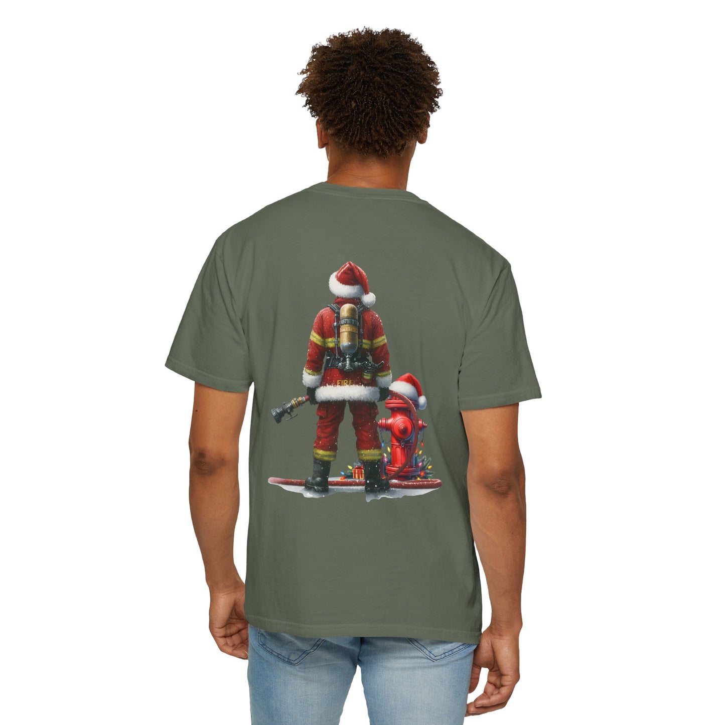 Firefighter Christmas - Men's Unisex T-shirt