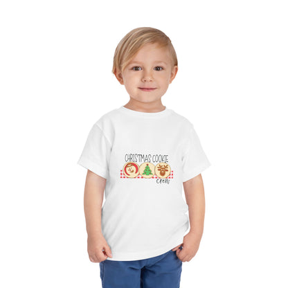 Christmas Cookie Crew- Toddler Short Sleeve Tee