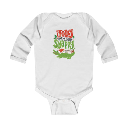 Jolly, but Snappy Infant Long Sleeve Bodysuit