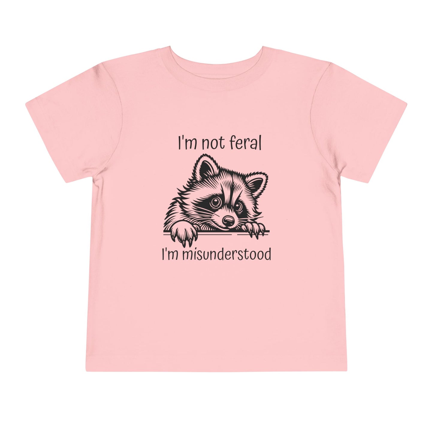 I'm not feral, I'm misunderstood- Kids Tee shirt