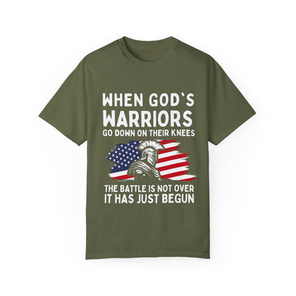 God's Warriors- Comfort Colors Men's Unisex T-shirt