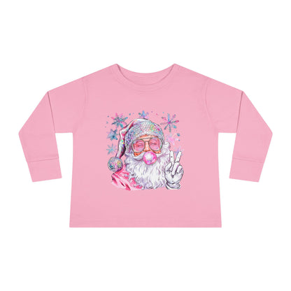 Peace Out Bougie Santa-Toddler/Kids 2T-6T Rabbit Skins