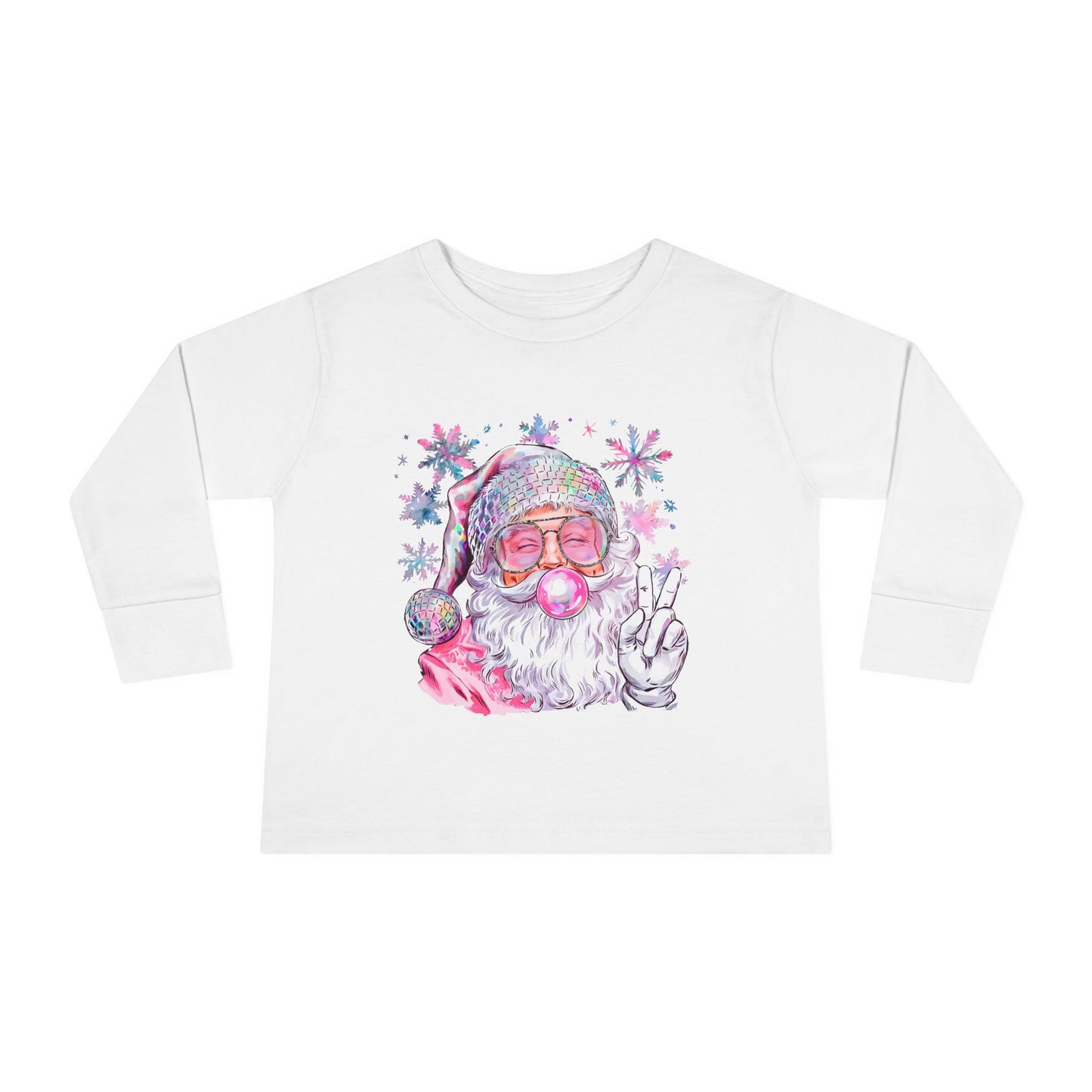 Peace Out Bougie Santa-Toddler/Kids 2T-6T Rabbit Skins