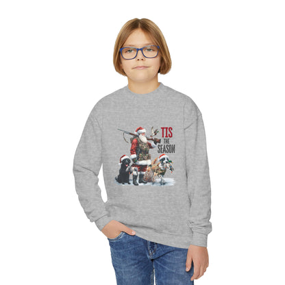 Tis the Season- Youth Crewneck Sweatshirt